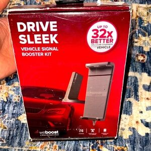NWT weBoost Drive Sleek Vehicle Signal Booster (black) Kit CAR TRUCK VAN SUV